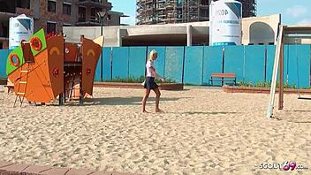 Picked up a German teen 18+ at the playground for POV fun.