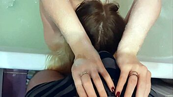 Cum on my hair mask, a weird fetish satisfaction