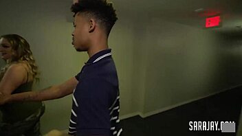 can sara jay and hollywood handle this monster cock? they milk a lucky guy with deepthroat skills!