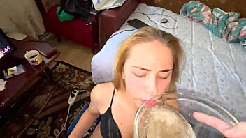 Slobbery Deepthroat Dripping Saliva Everywhere