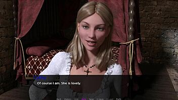 Dive into Knights Tale Part 3 with fierce redhead fingering action