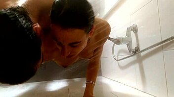 Recorded from ceiling in shower with amateurs