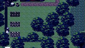 tanned girl natsuki in hentai game ep 6, where a weird guy asks for a striptease