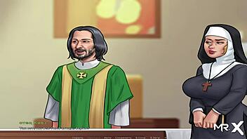 Is this mature milf in Summertime Saga ready to give her husband everything in episode 2 34?