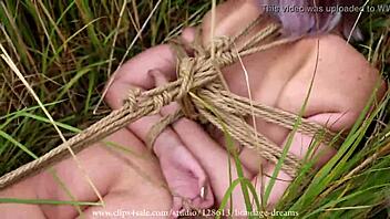 Tied Up Nude In Bondage