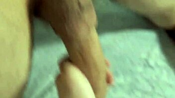 Hot Amateur Handjob Turns Wild in Doggystyle with Hairy Close-Up Action