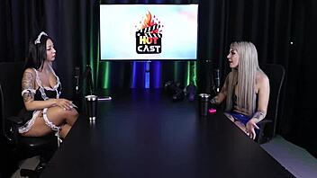 Kyra Sheer Red's First Anal Scene!