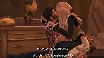 I watch the mighty vikings 3d hentai preview with naughty anime sex