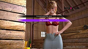 John lame el coño rubio de Mary