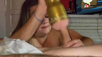 wife masterbates then gets anal pounded