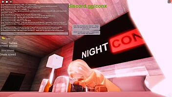 Check out this hot Roblox porn scene! 😏