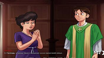 Is this mature milf in Summertime Saga ready to give her husband everything in episode 2 34?