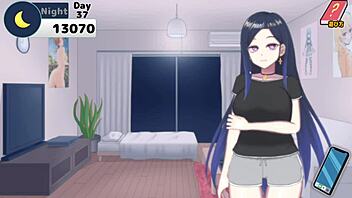 Exploring the Special Garden with Megu in Episode 8