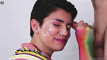 why don't you cum with pride on my face?