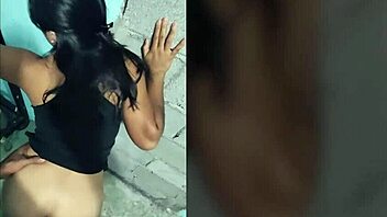 Fucking Latina Against The Wall