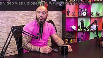 Sexy black babe measures a huge cock and seizes the chance for a steamy oral session.