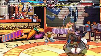 brian vs shokuhou in cartoon hentai sex with cumshot?