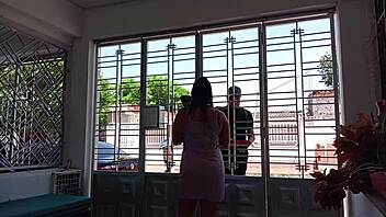 Taking Advantage Of Delivery Guy For Sex