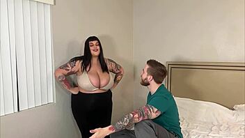 Bbw Slut Marilyn Mayson in Kinky Threesome with Steve Rickz and Mike Steel
