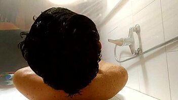 Recorded from ceiling in shower with amateurs