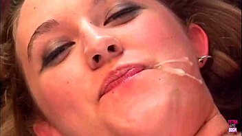 Damn! She Endures Whipping Before Swallowing Two Huge Shafts in Wild Double Penetration