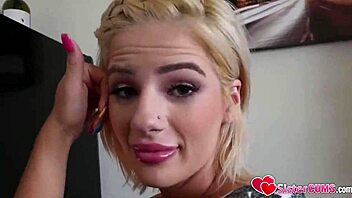 Spying stepsister before ass fucking