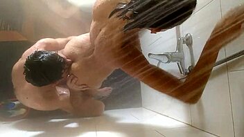 Recorded from ceiling in shower with amateurs