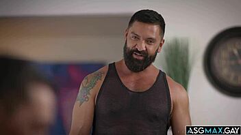 Why Does Stepdad Dominic Pacifico Bareback Stepson Nicholas Adams So Hard?