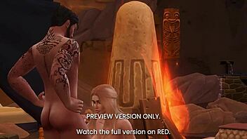 I watch the mighty vikings 3d hentai preview with naughty anime sex