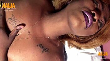 i prefer big dicks over pussy. nigerian ebony milf moans loud in fucking.