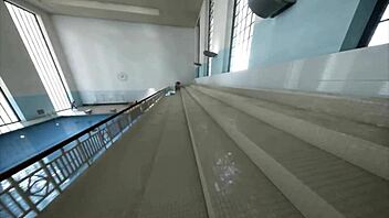 Emilia's Playroom Hentai Game Fucking On Public Beach Is So Good!