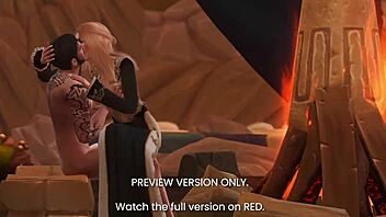 I watch the mighty vikings 3d hentai preview with naughty anime sex