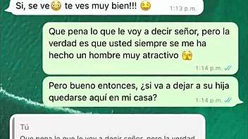 hot whatsapp chat with best friend's stepfather leads to encounter