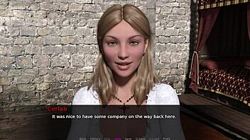 Dive into Knights Tale Part 3 with fierce redhead fingering action