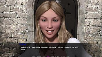 Dive into Knights Tale Part 3 with fierce redhead fingering action