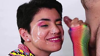 why don't you cum with pride on my face?