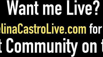 Latina angelina castro from florida shows curvy cuban caribbean body