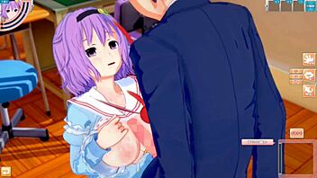 satori groping big tits intensely?