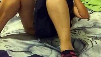 Wife and husband share intimate group moments