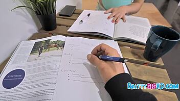 Will my stepsis flash her tits?