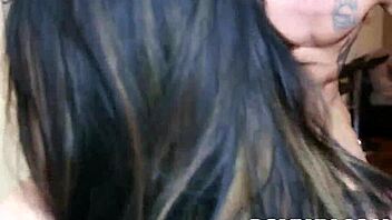 Nikki Bell Rides Monster Cock In Fishnets?