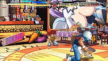 brian vs shokuhou in cartoon hentai sex with cumshot?