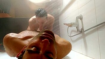 Recorded from ceiling in shower with amateurs