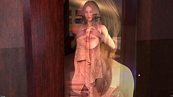 3D animated game with big-boobed women and cum-in-pussy scenes