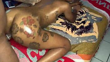 Mini Stallion gets wild with big cock in hardcore sex theater scene.