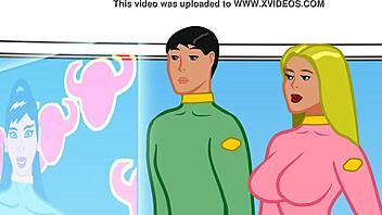 Intense femdom domination in cuckold world with submissive old man