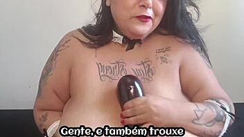 i became vegan and ate veggies through my pussy, mary jhuana, with pierced nipples and big tits, it's so fun