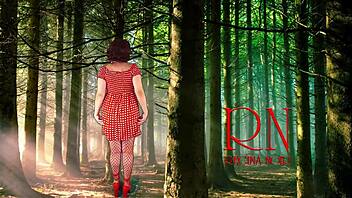 Giant secretary towers over shocked manager in office scene.