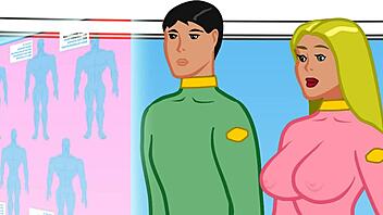 Intense femdom domination in cuckold world with submissive old man