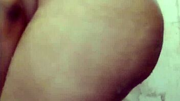 Hot Indian Girlfriend Fingering in Bathroom with Friend